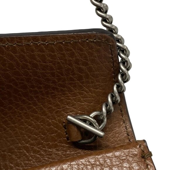 Auth GUCCI Dionysus/GG 476432 Navy Brown Denim Leather Shoulder Bag - Picture 12 of 15